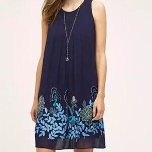 NWOT Anthropologie Not So Serious Woodvine Dress